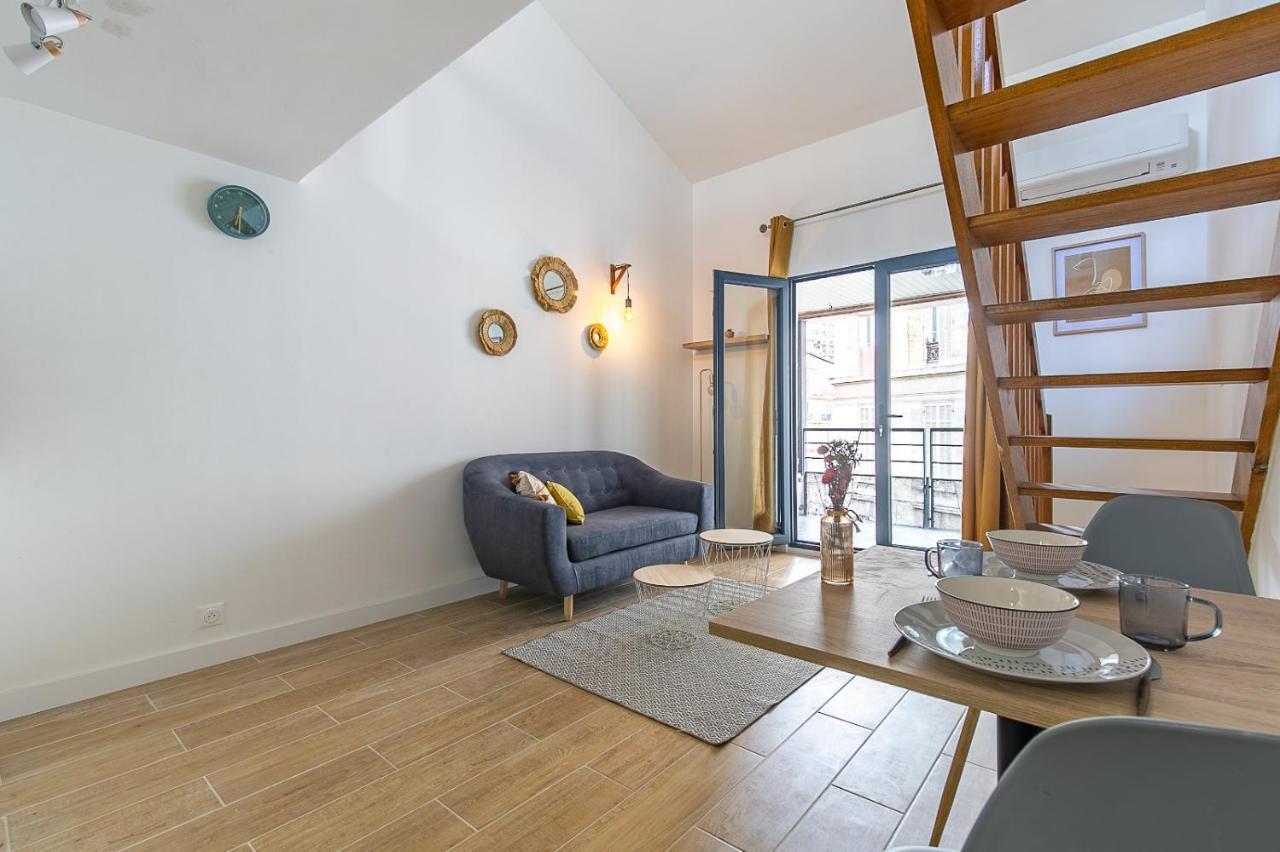 Superbe Loft Entre La Gare Et Vieux Port Apartment Marseille Luaran gambar